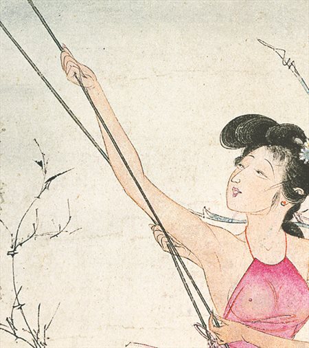 宜昌-胡也佛的仕女画和最知名的金瓶梅秘戏图